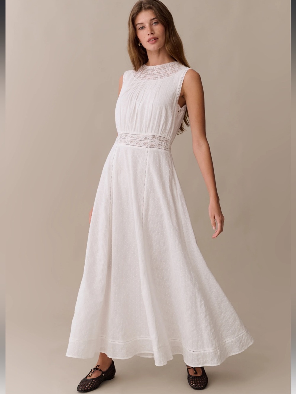 NWT Sorella Oriella Cotton & Lace Aje Factory Few Moda Dress Medium